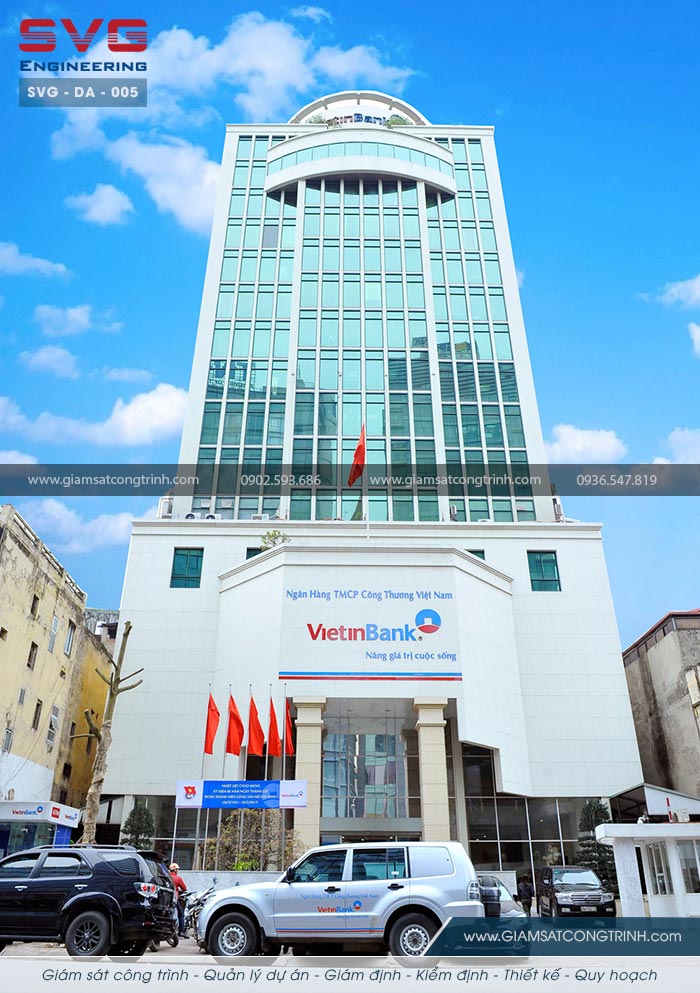 Quản lý dự án trụ sở chi nhánh ngân hàng Công Thương KCN Biên Hòa tỉnh Đồng Nai - SVG DA 005 Quan ly du an tru so chi nhanh NHCT