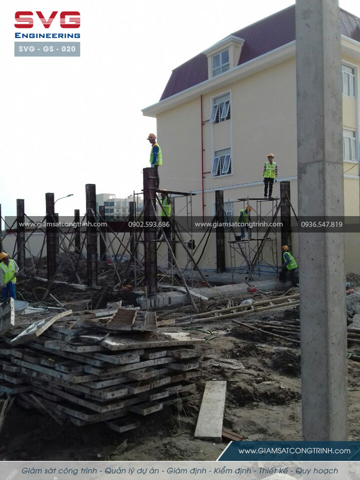 Giám sát công trình Chi cục Thuế quận Dương Kinh Hải Phòng - SVG GS 020 Giam sat cong trinh chi cuc Thue quan Duong Kinh