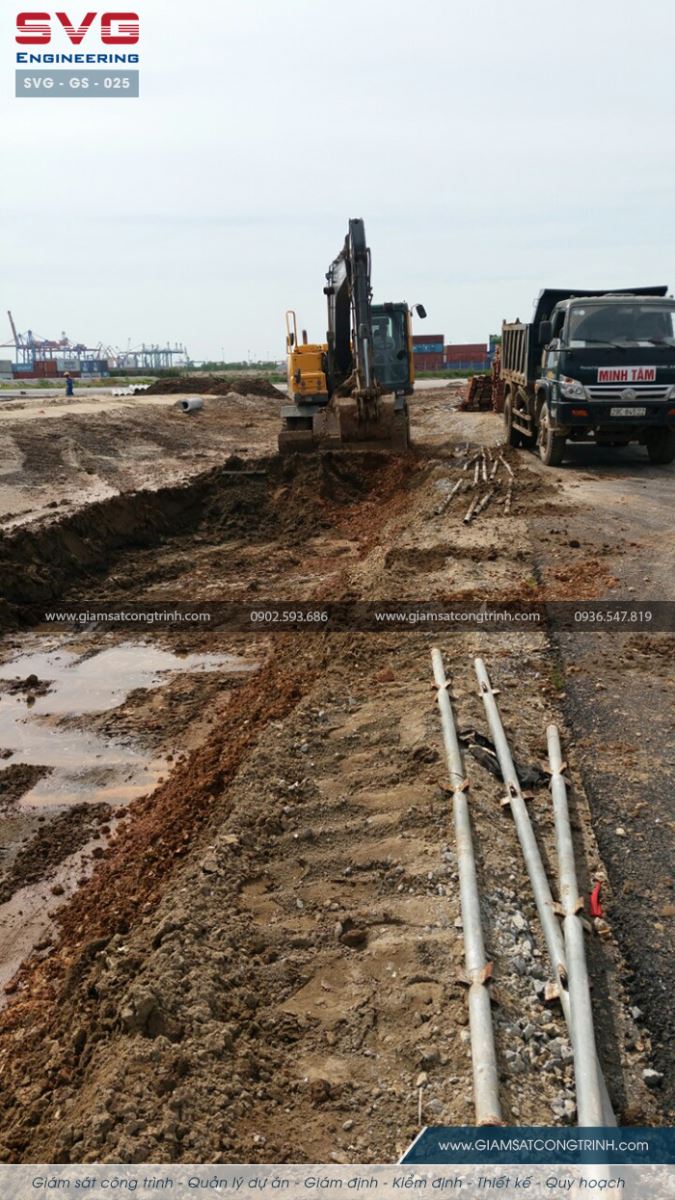 Giám sát công trình thi công xây dựng kho CFS Cảng Tân Vũ - SVG GS 025 Giam sat cong trinh thi cong xay dung kho CFS Cang Tan Vu