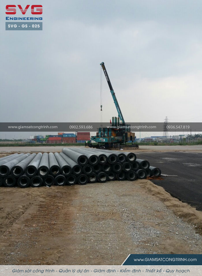 Giám sát công trình thi công xây dựng kho CFS Cảng Tân Vũ - SVG GS 025 Giam sat cong trinh thi cong xay dung kho CFS Cang Tan Vu