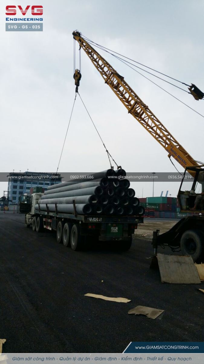 Giám sát công trình thi công xây dựng kho CFS Cảng Tân Vũ - SVG GS 025 Giam sat cong trinh thi cong xay dung kho CFS Cang Tan Vu