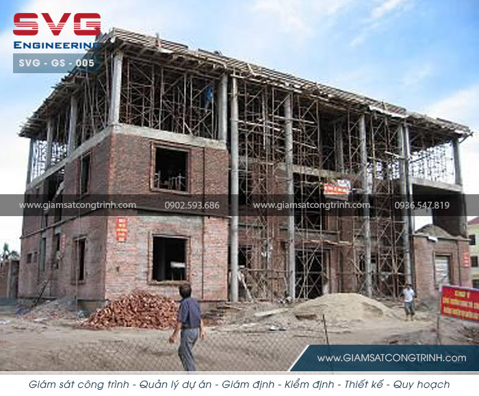 Giám sát công trình xây dựng kho bạc nhà nước quận Đồ Sơn - SVG GS 005 Giam sat cong trinh kho bac nha nuoc