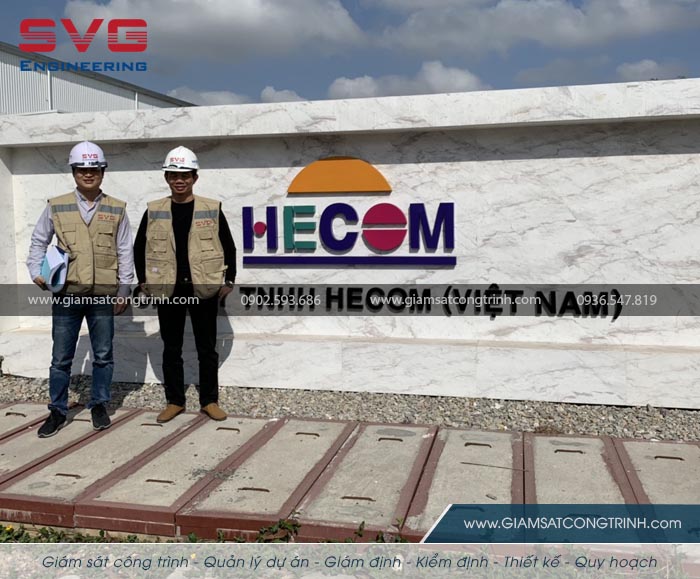 Kiểm định chất lượng xây dựng công trình nhà máy HECOM KCN VSIP Hải Phòng Kiem dinh chat luong xay dung cong trinh nha may Hecom KCN VSIP Hai Phong